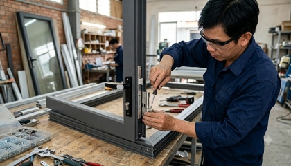 Hướng dẫn lắp phụ kiện cửa nhôm đúng kỹ thuật