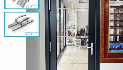 Phụ kiện cửa nhôm bền 10 năm – phù hợp mọi dự án