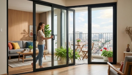 Phụ Kiện Cửa Lùa Sigico – Giải pháp tiết kiệm không gian cho nhà phố và căn hộ
