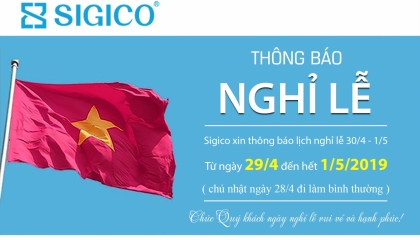 THÔNG BÁO NGHỈ LỄ CHIẾN THẮNG 30/4 VÀ QUỐC TẾ LAO ĐỘNG 1/5. 