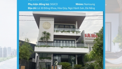 NHÔM NAMSUNG GHI KẾT HỢP PHỤ KIỆN MÀU BẠC SIGICO TẠI ĐÀ NẴNG