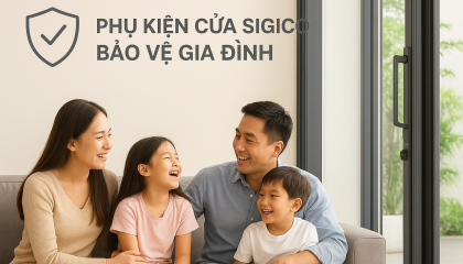 Phụ kiện cửa nhôm bảo vệ gia đình bạn