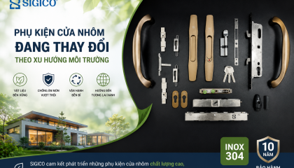 Phụ kiện cửa tiêu chuẩn cao cho các dự án chung cư – biệt thự
