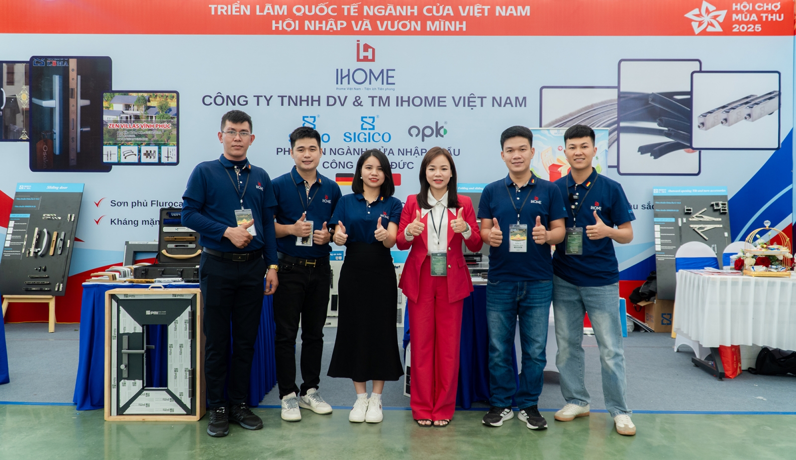 IHOME VIỆT NAM – GHI DẤU ẤN TẠI TRIỂN LÃM QUỐC TẾ NGÀNH CỬA VIỆT NAM 2025