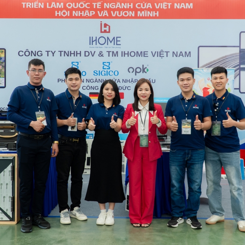 IHOME VIỆT NAM – GHI DẤU ẤN TẠI TRIỂN LÃM QUỐC TẾ NGÀNH CỬA VIỆT NAM 2025