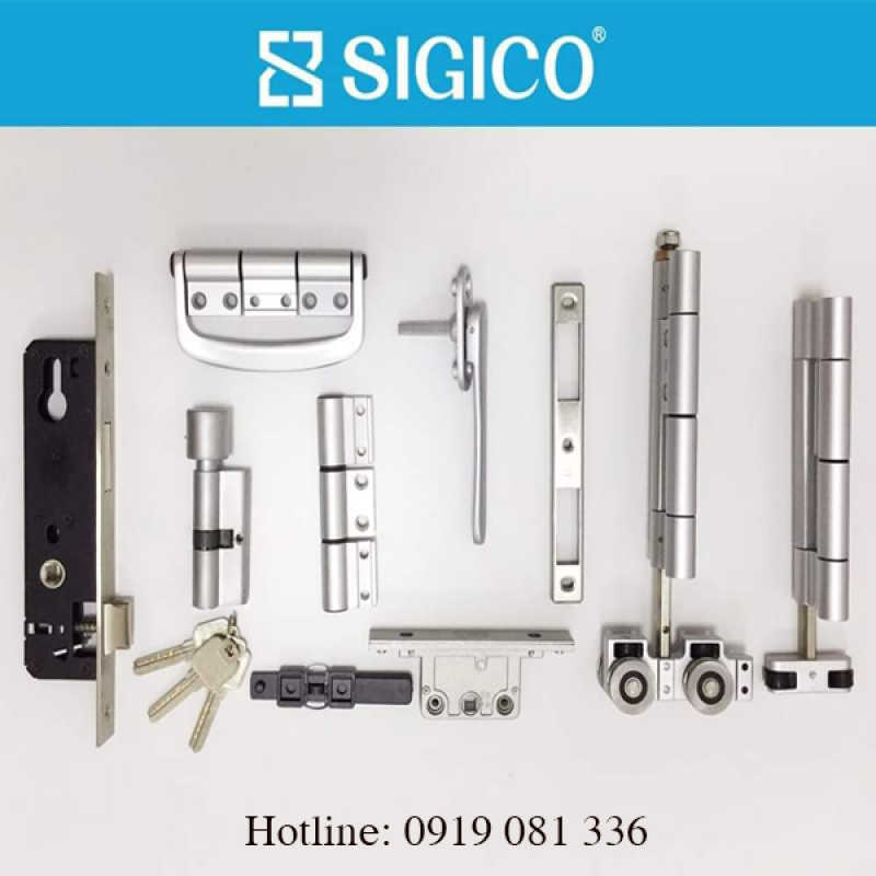 Báo giá chi tiết phụ kiện cửa xếp trượt cao cấp