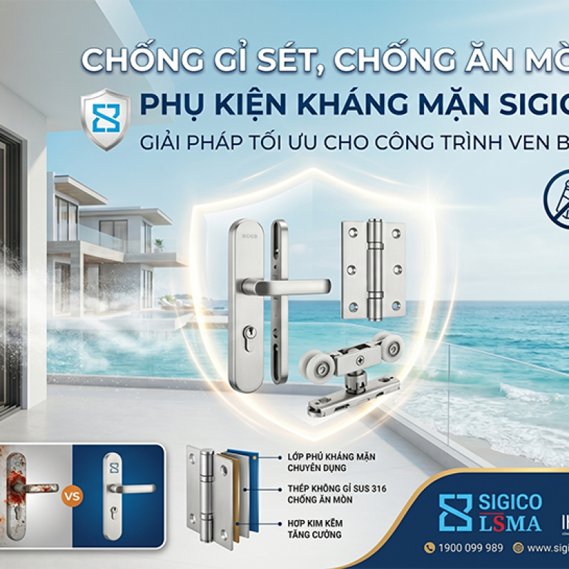 Xu hướng xây dựng ven biển tại Việt Nam và bài toán vật liệu cho hệ cửa