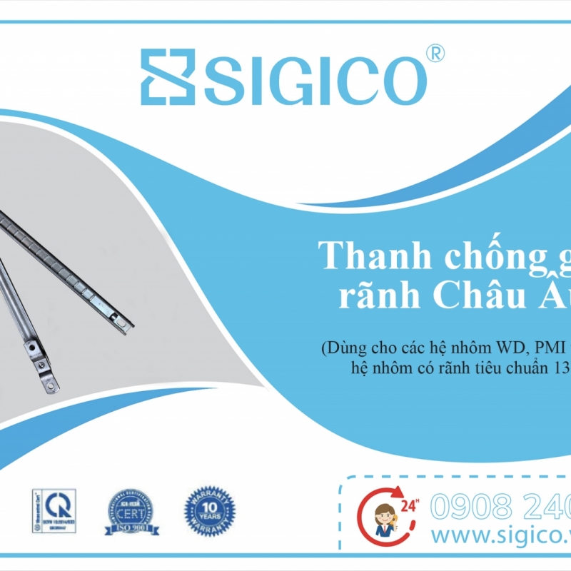 Giới thiệu bộ phụ kiện cửa sổ mở hất SIGICO – Thiết kế thông minh, an toàn
