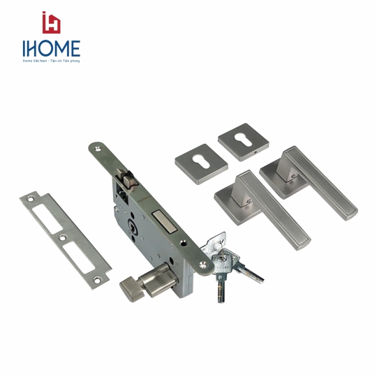 Khóa phân thể tay màu bạc
